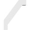 Ekena Millwork 3-in. W x 18-in. D x 24-in. H Burlington Architectural Grade PVC Knee Brace BRCP03X18X24BUR - alternate 4